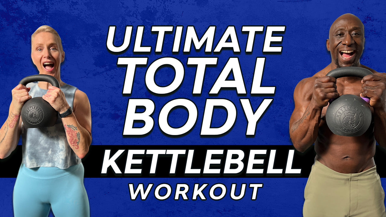 20 Minute Full Body Kettlebell Workout (With Modifications) 