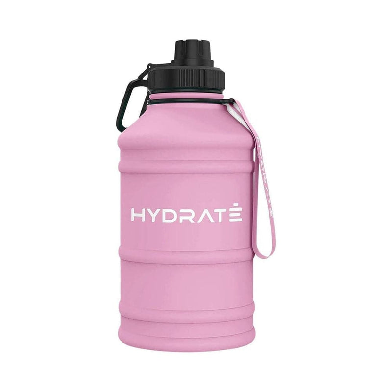 Large Water Bottle, 3.78 L Drinking Water Bottles with Time to Drink,  Leakproof Durable BPA Free Water Jug with Carry Strap for Fitness, Gym,  Outdoor Sport 