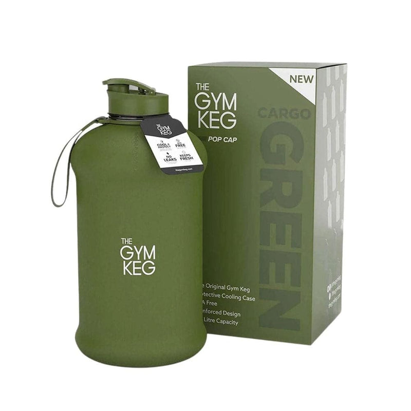 THE GYM KEG 2.2L Sports Water Bottle, Half Gallon