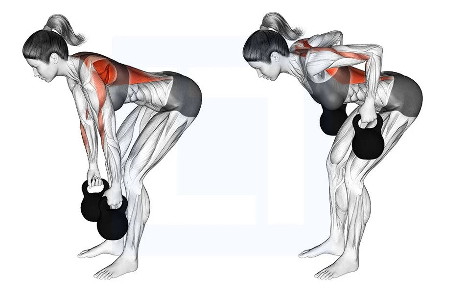 Kettlebell Bent-Over Row