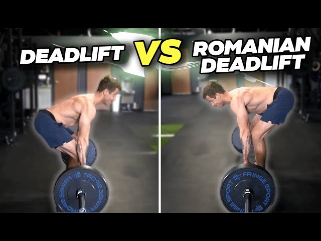 Romanian Deadlift vs Deadlift 