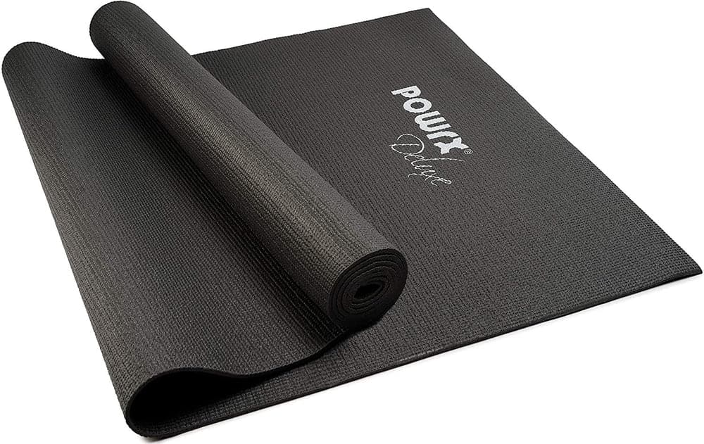 Overmont TPE Yoga Mat 1/3 inch Extra Thick Exercise Mat Non-Slip Workout  Mat High Density Anti-Tear Pilates Mat for Stretching Fitness Home Gym 72 *